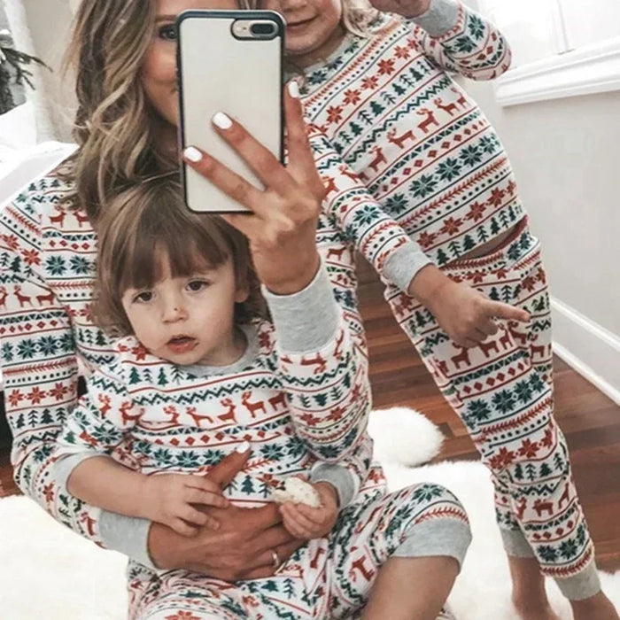 Pyjama de Noël assorti famille